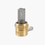 22mm Low Profile Tank Fitting Brass (5/16 Hose) 76-6312-B