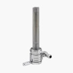 Click Slick 22mm Ball Bearing Petcocks BKWD Chrome 76-312B-CL CHROME-EXTRA-RESERVE