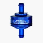 Super Mini Fuel Filter (5/16" Barb Fitting) 70-312G-Blue