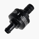 Compact Fuel Filter 1 Quick Release in Black (5/16" Barb Fitting) 50-QUICK-1-BLK